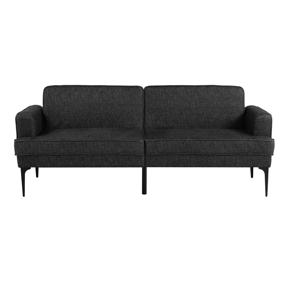 Serta Preston Polyester Convertible Sofa, 34-5/16”H x 83-1/8”W
