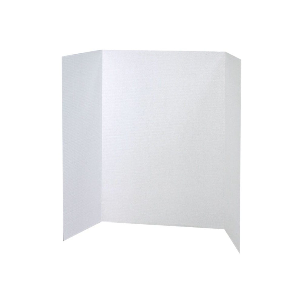 Pacon® 80% Recycled Single-Walled Tri-Fold Presentation Boards,