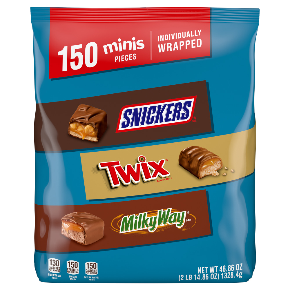 Mars Mixed Chocolate Variety Minis, 46.86 Oz