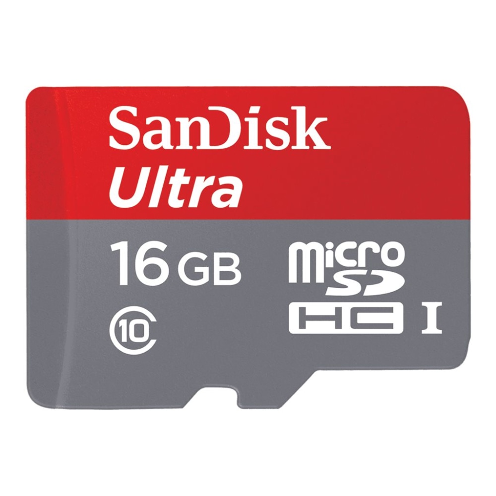 SanDisk Ultra Flash Memory Card, 16GB, SDSQUNC016GAN6IA