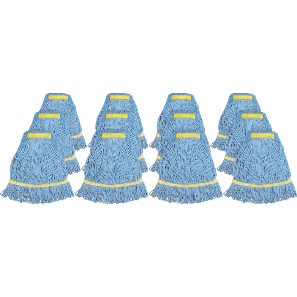 Genuine Joe Synthetic Blend Small Mophead - Rayon,
