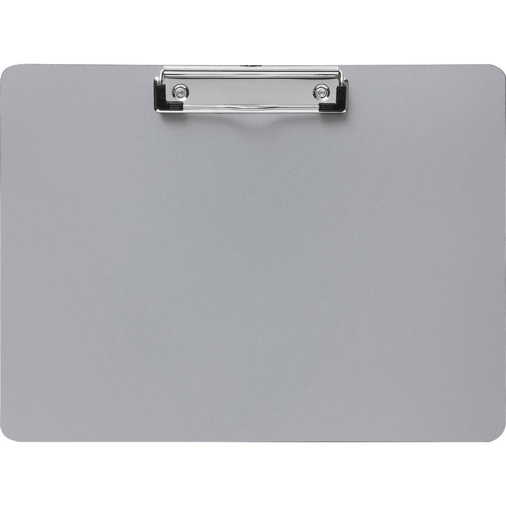 Business Source Landscape Plastic Clipboard - 8 1/2"