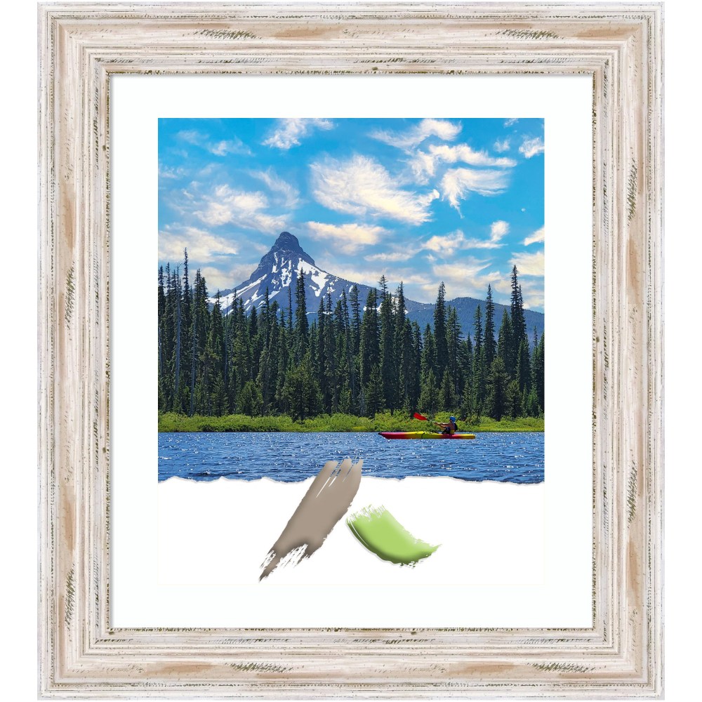 Amanti Art Rectangular Wood Picture Frame, 25” x