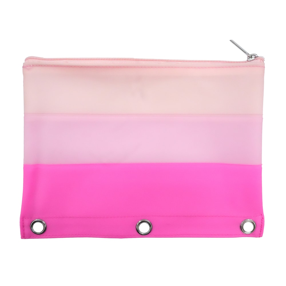 Office Depot® Brand 3-Ring Pencil Pouch, 7" x