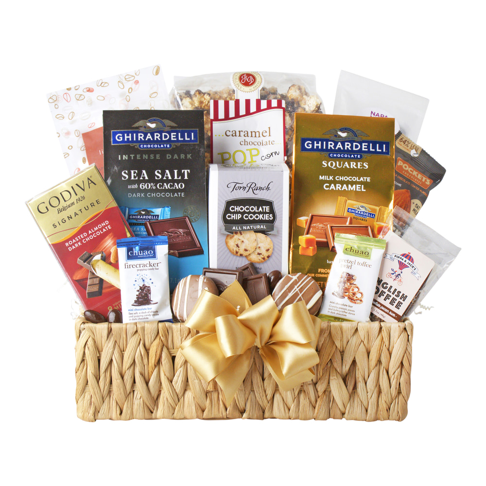 Napa Sonoma Chocolate Bliss Gift Basket - 12