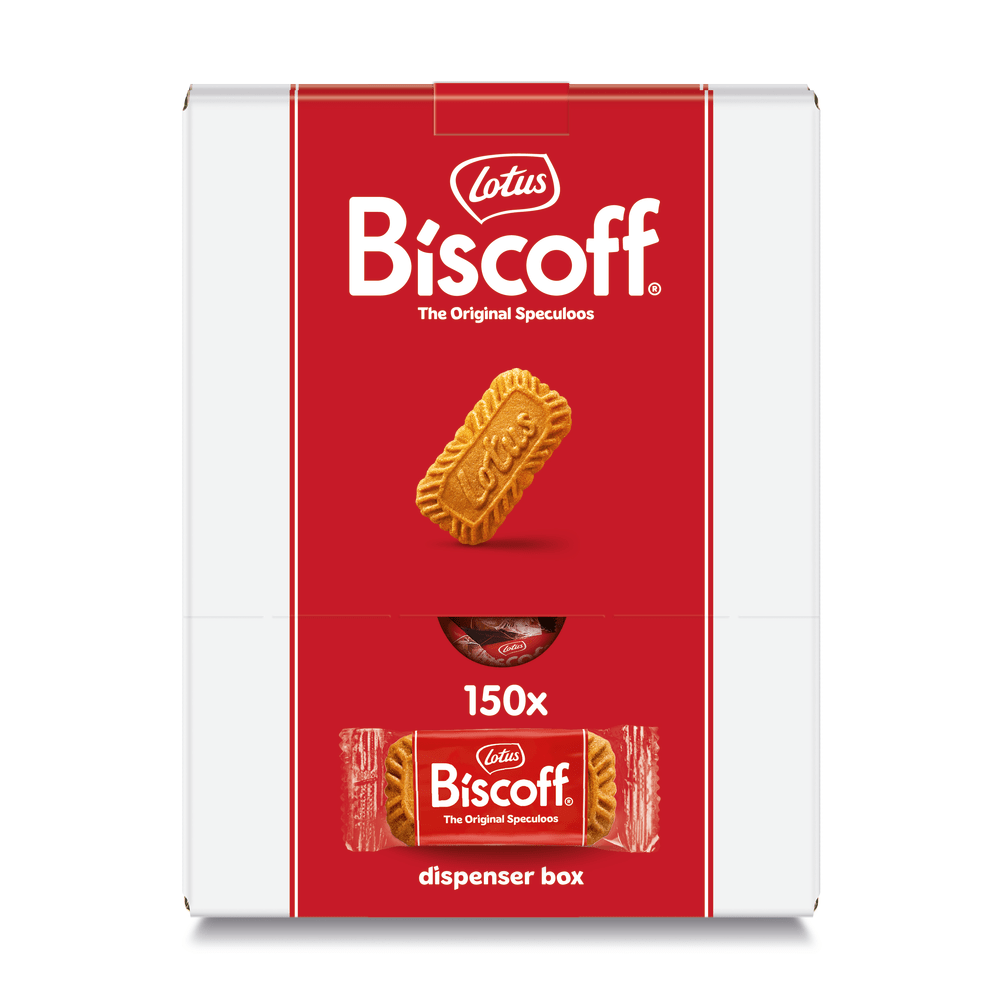 Biscoff Cookies, 0.22 Oz, Dispenser Of 150 Cookies