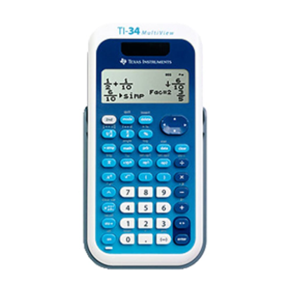 Texas Instruments® TI-34 EZ Spot Handheld Calculator Teacher