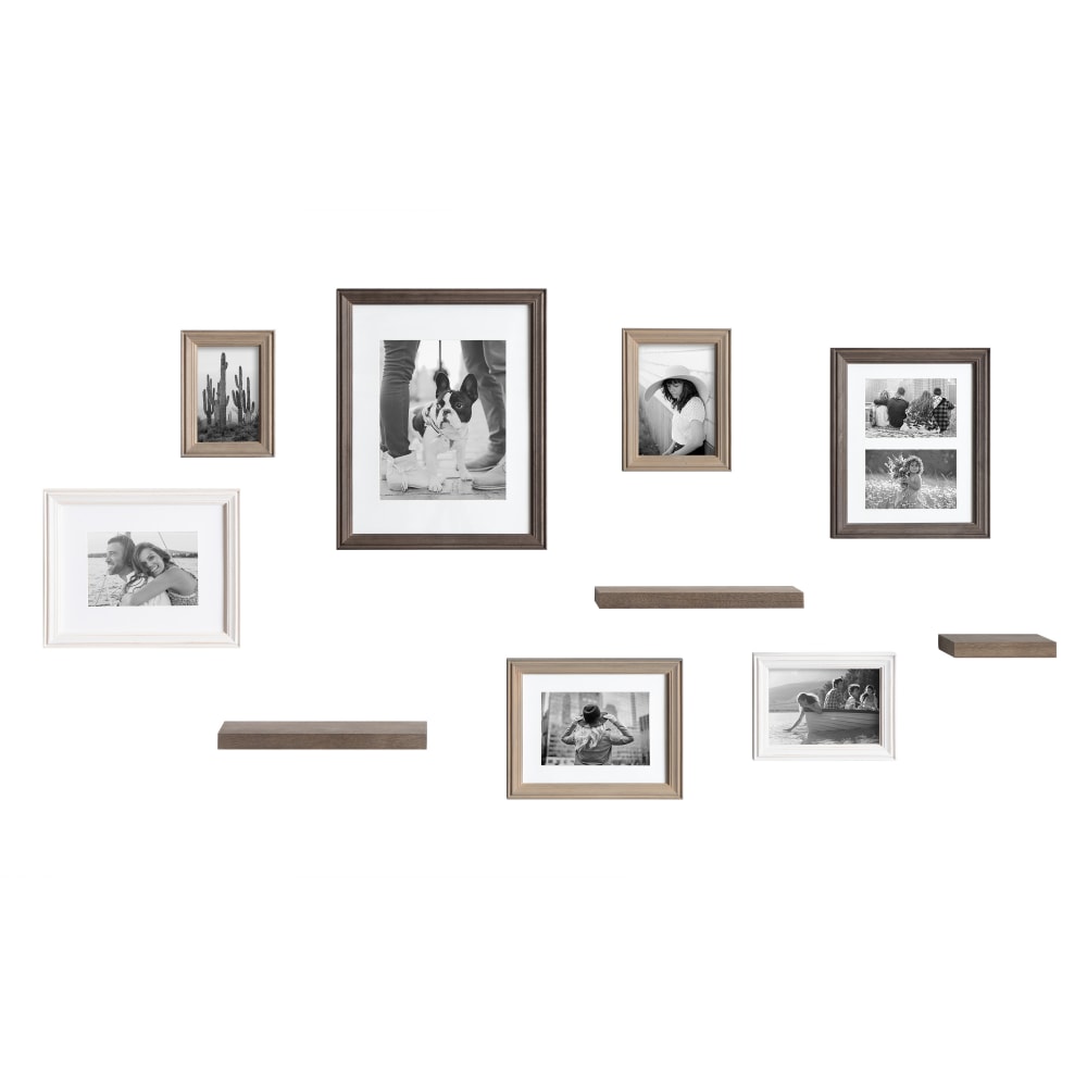 Kate And Laurel Bordeaux Gallery Wall Frame And