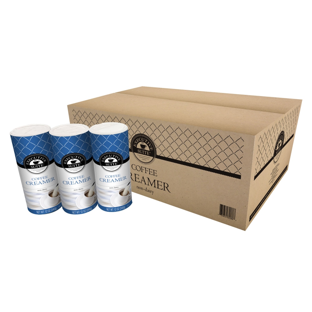 Executive Suite™ Non-Dairy Coffee Creamer, 12 Oz, Case