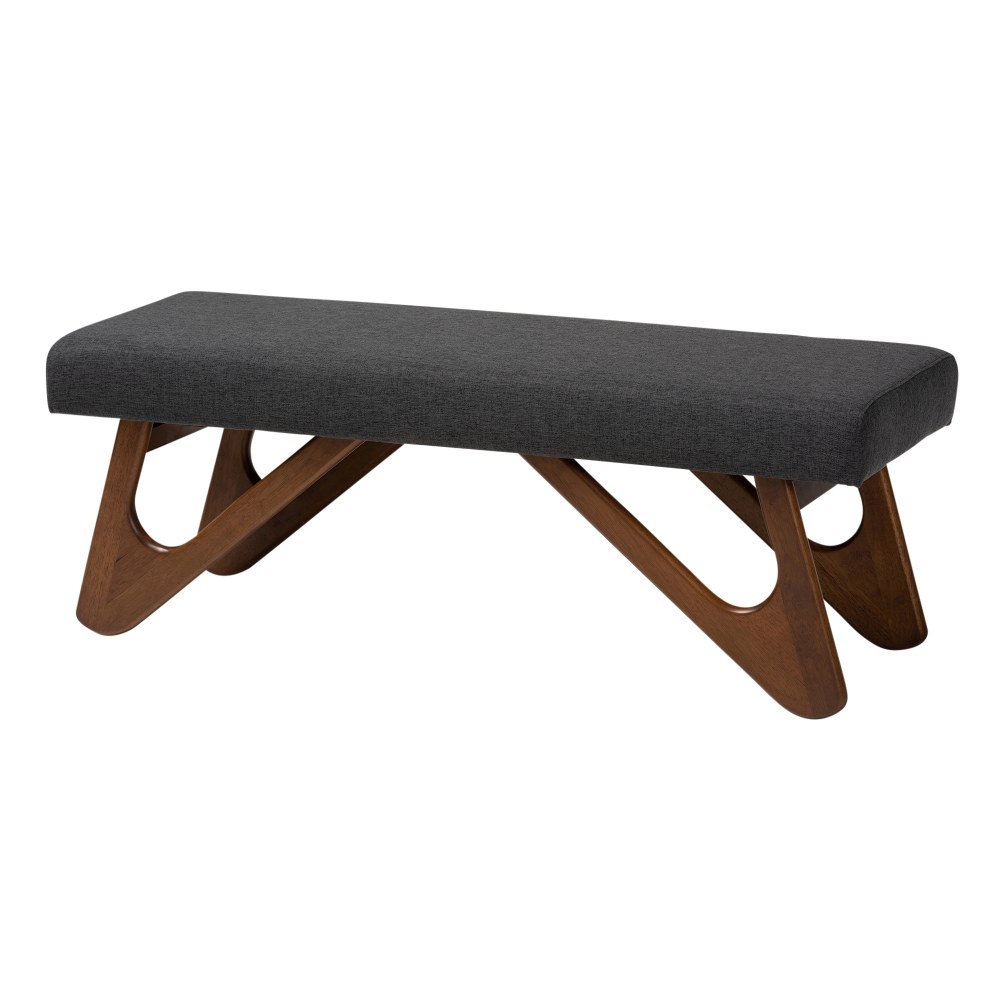 Baxton Studio 9777 Bench, 17-3/4"H x 48-5/8"W x