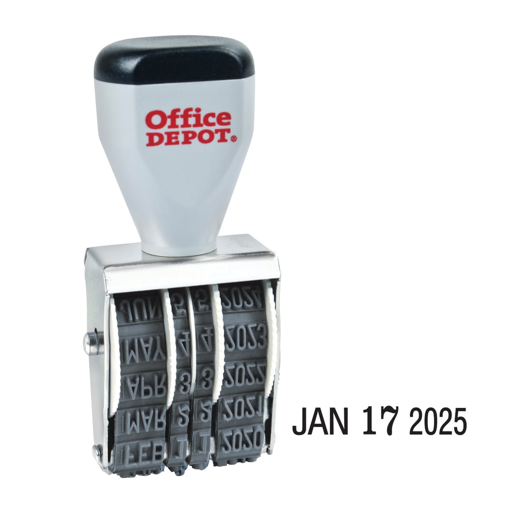 Office Depot® Brand Date Stamp Dater, Traditional Line