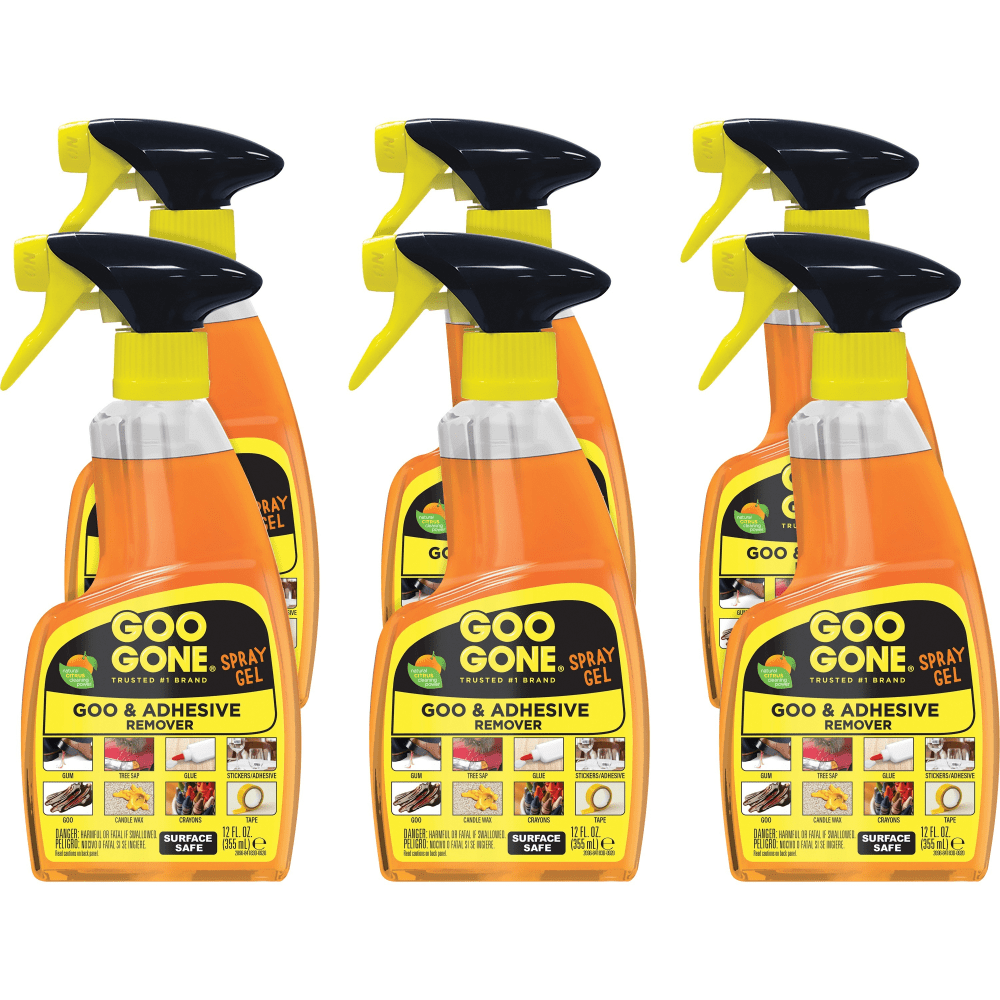 Goo Gone Spray Gel - Gel - 12