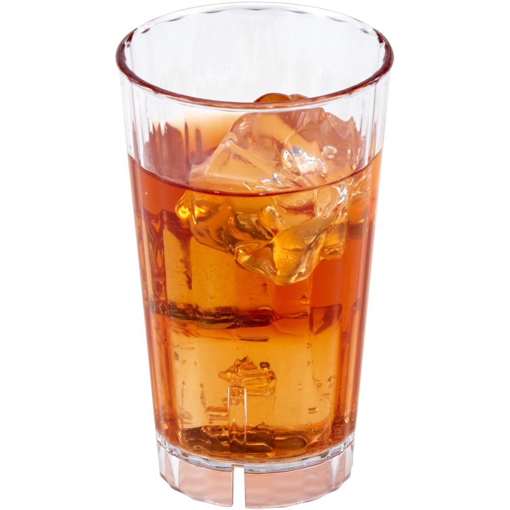 Cambro Huntington Camwear Tumblers, 14 Oz, Clear, Pack