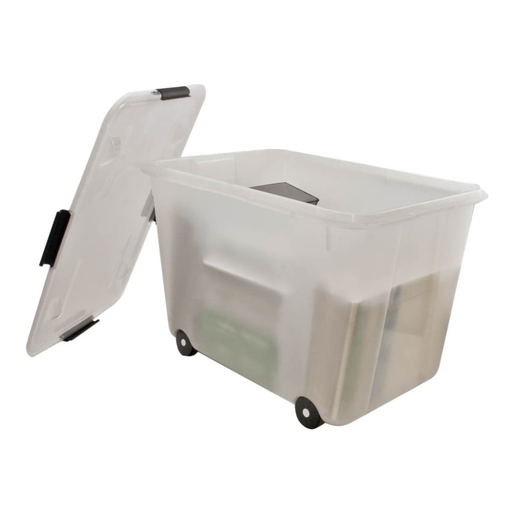 Advantus 15-gallon Rolling Storage Tub, 34009