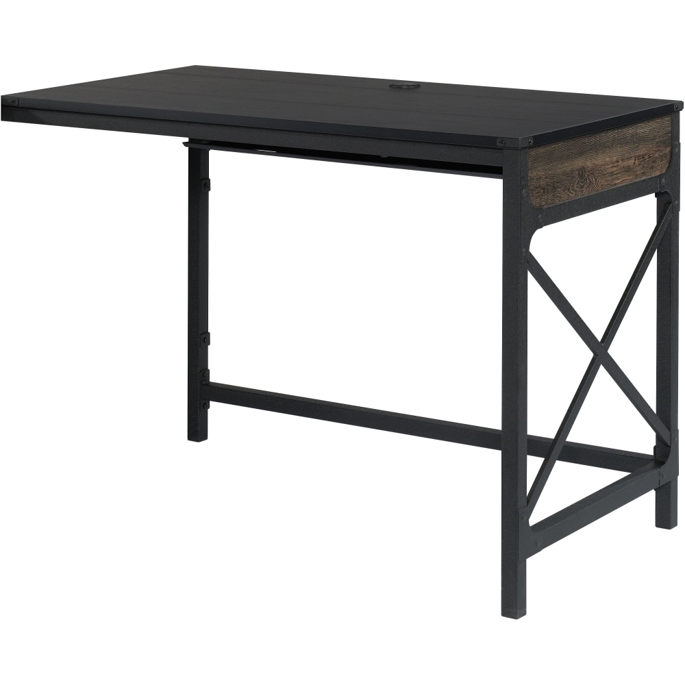 Sauder® Foundry Road 42"W Commercial Desk Return, Carbon