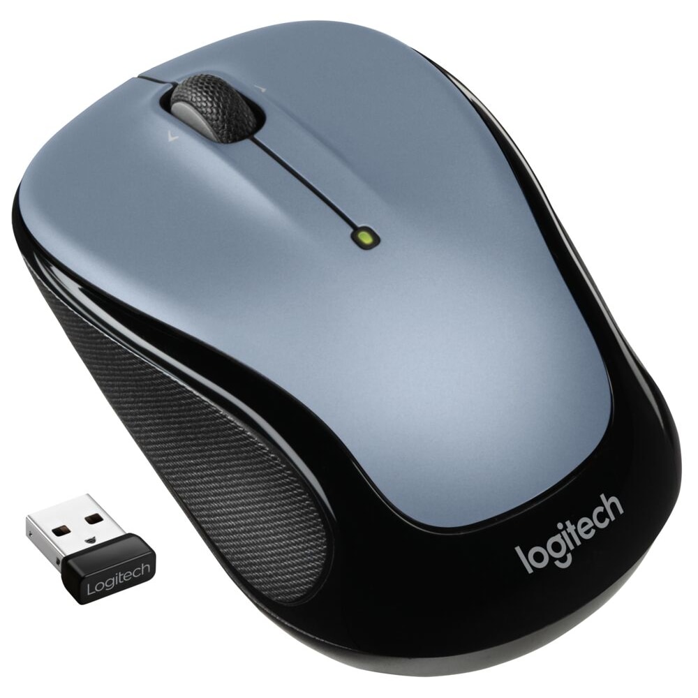 Logitech® M325s Wireless Optical Mouse, Silver