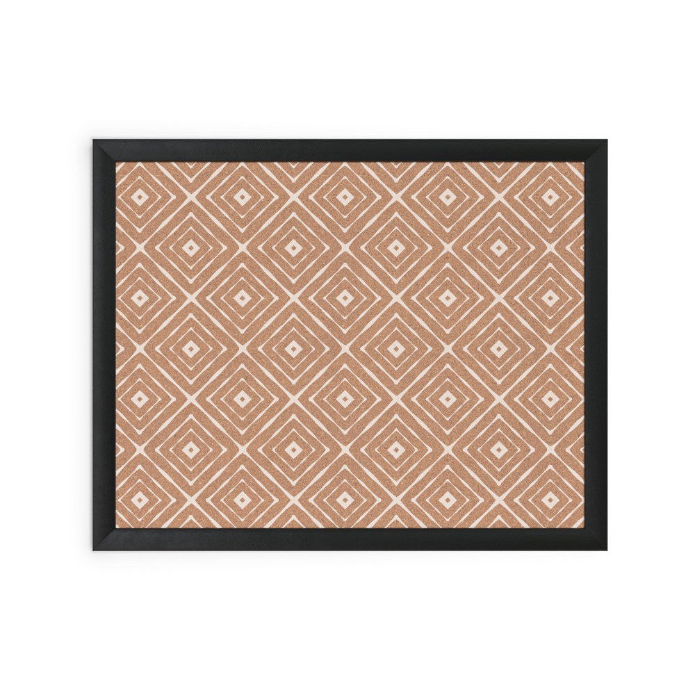 U Brands Fashion Cork Bulletin Board, 20" X