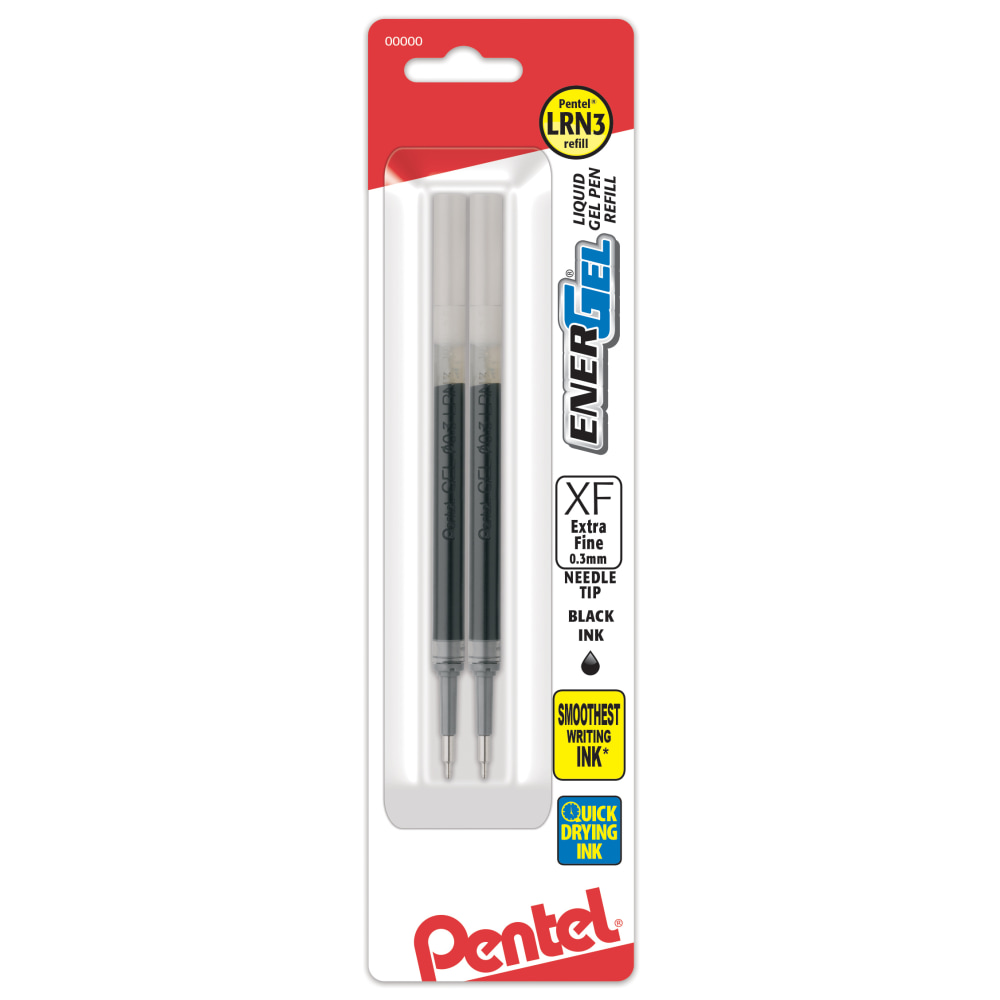 Pentel EnerGel Liquid Gel Pen Refill, 0.3 mm,