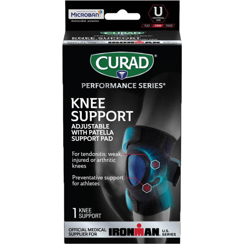 CURAD Performance Series Adjustable Knee Support, Universal,