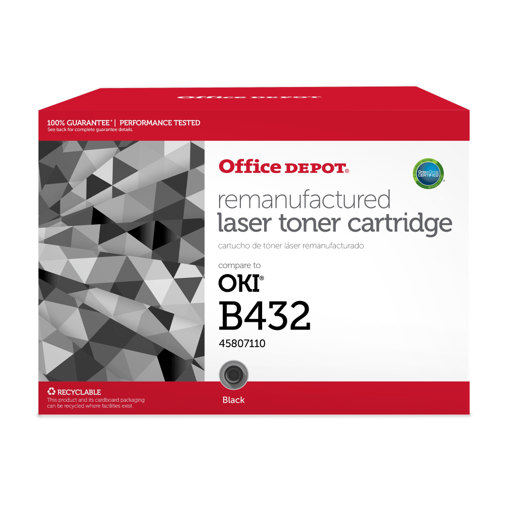 Office Depot® Black Toner Cartridge Replacement for Okidata