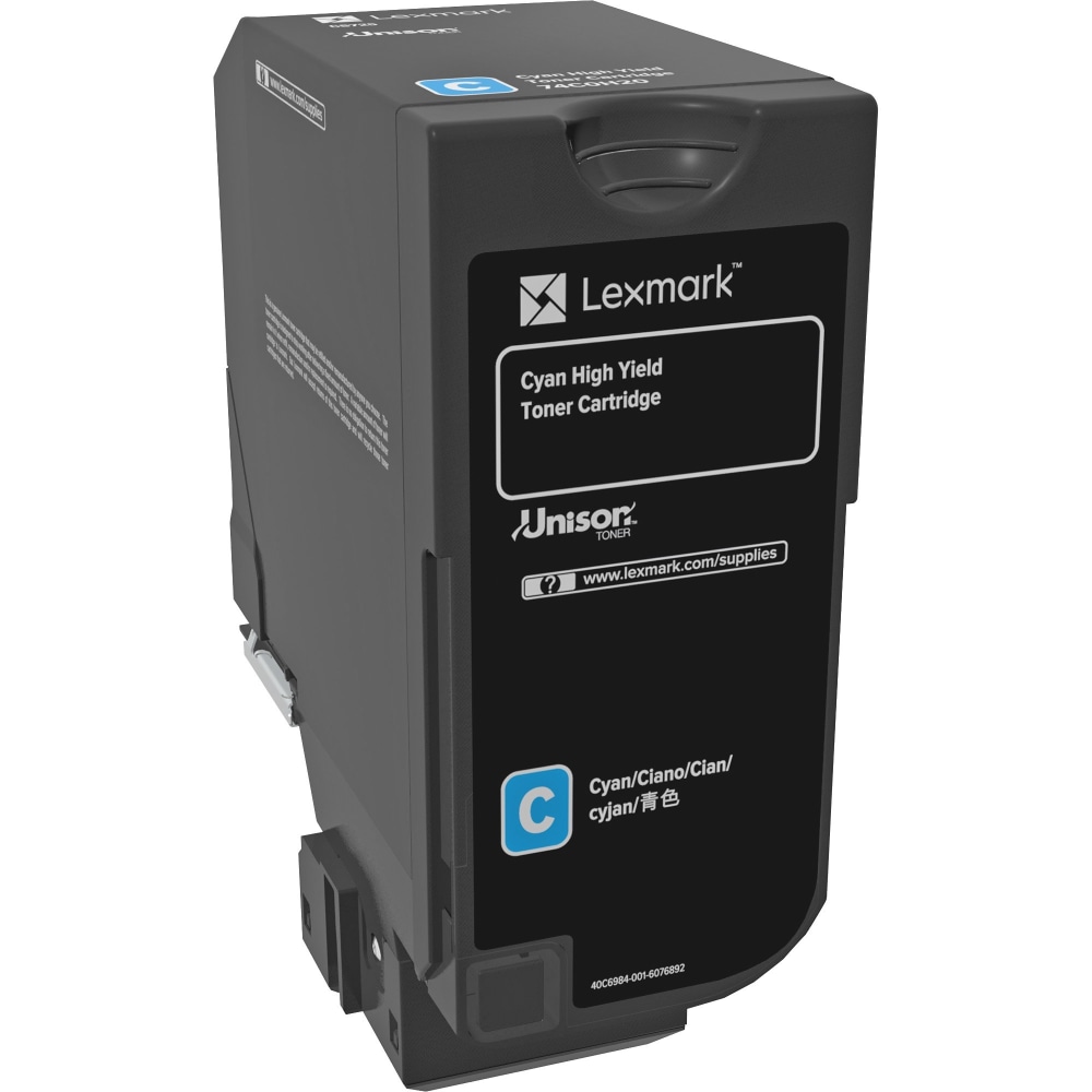 Lexmark - High Yield - cyan - original