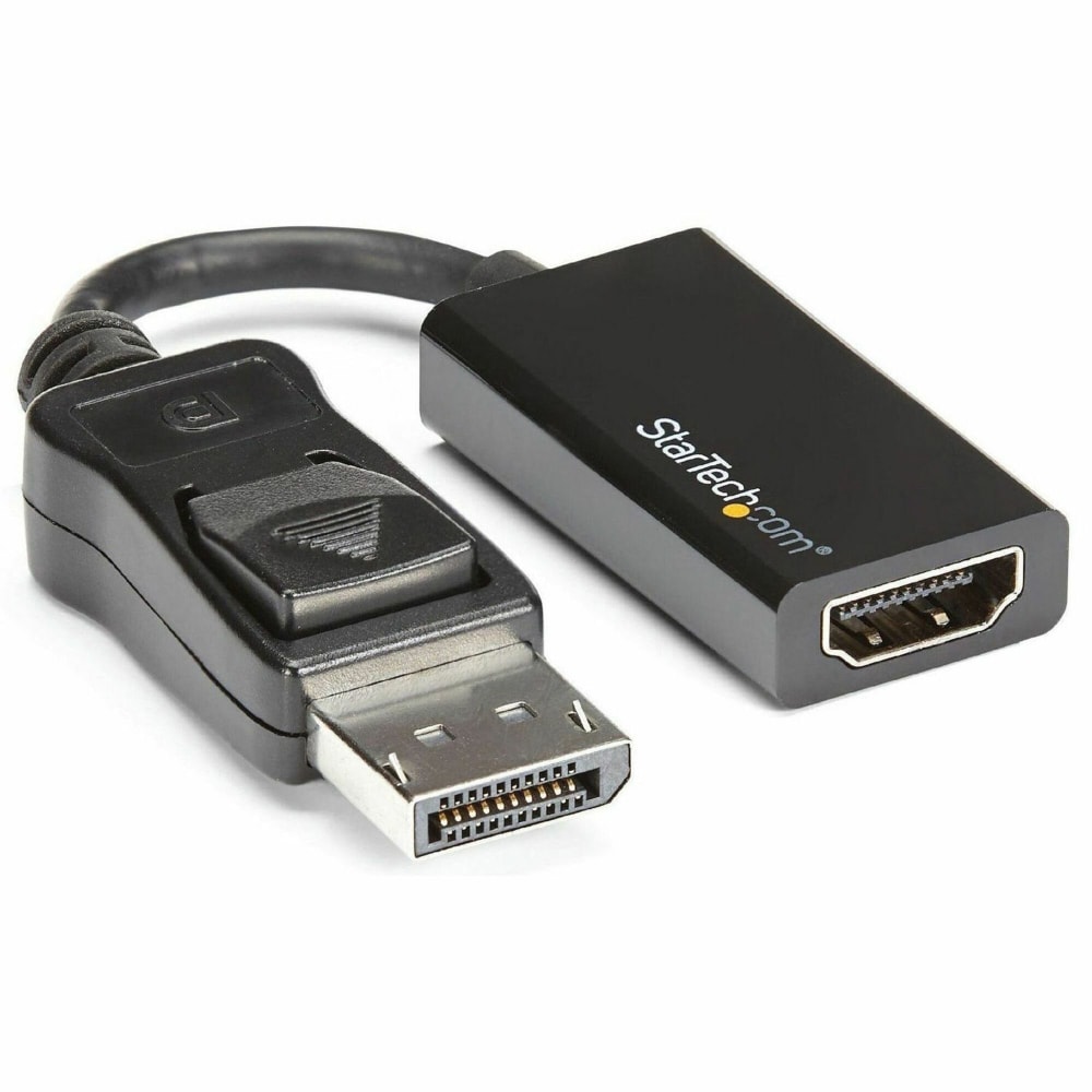 StarTech.com DisplayPort to HDMI Adapter, 4K 60Hz Active