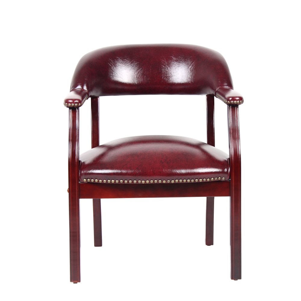 Boss Office Products Traditional Tufted Conference Chair,