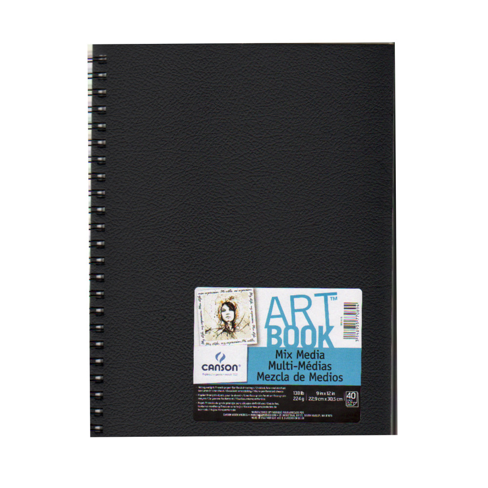 Canson Art Book All-Media Watercolor Sketchbook, 9" x