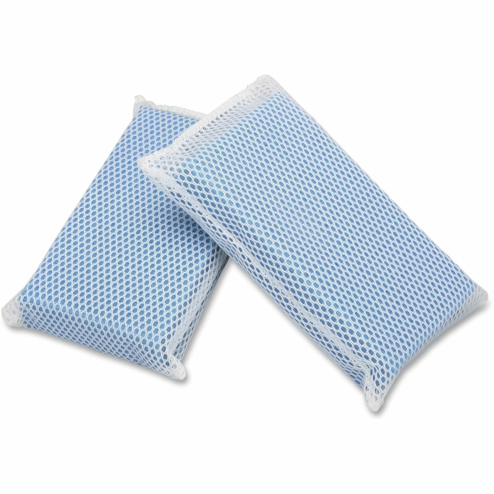 SKILCRAFT® All-Purpose Mesh Scrubbers, 5"H x 3 1/2"W