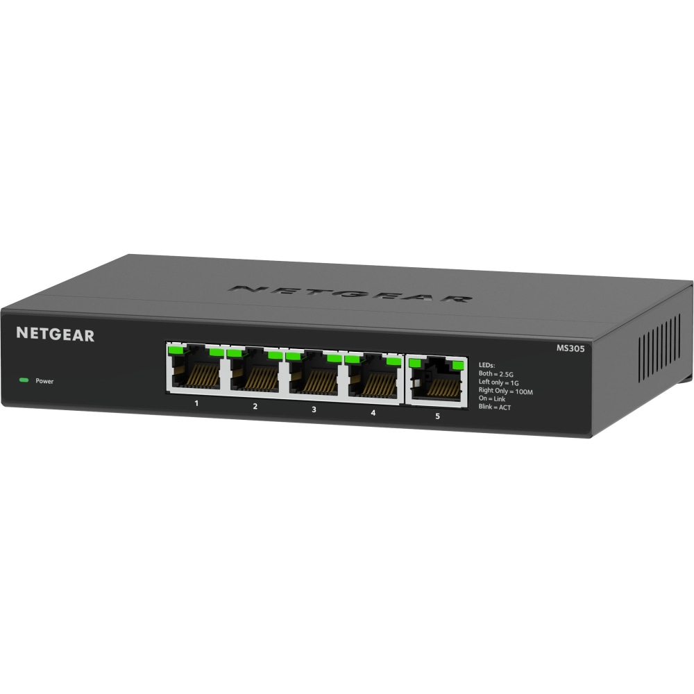 Netgear 5-Port Multi-Gigabit (2.5G) Ethernet Unmanaged Switch -
