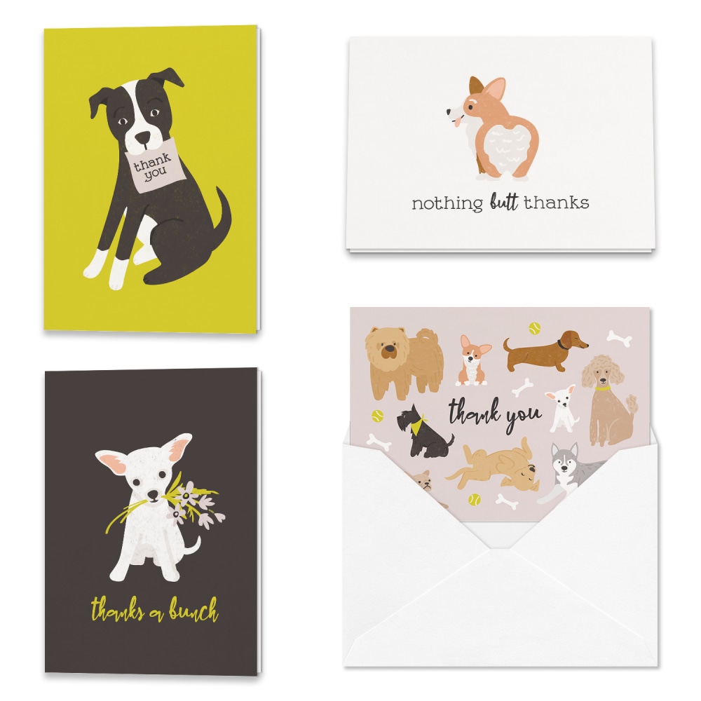 All Occasion Thank You "Playful Puppies" Greeting Card