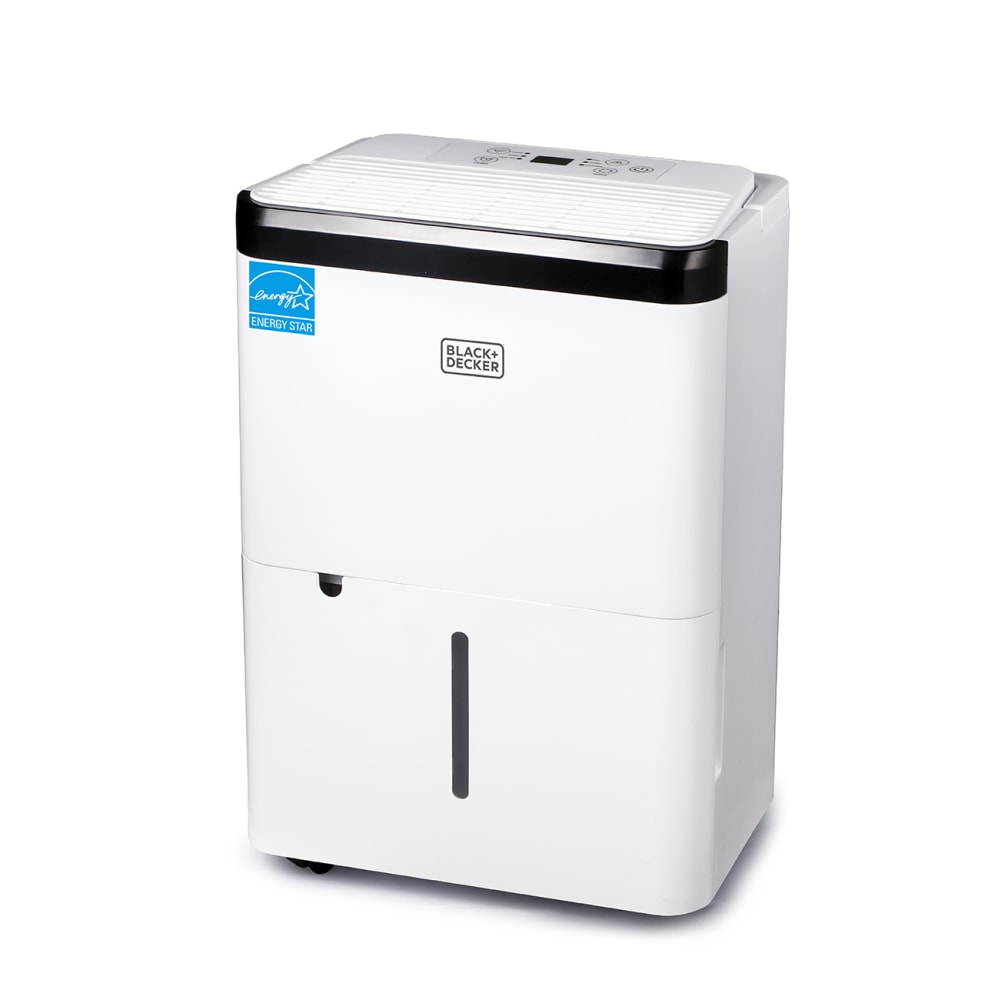 Black+Decker 1000 Sq. Ft. Dehumidifier, 15-1/4”H x 11”W