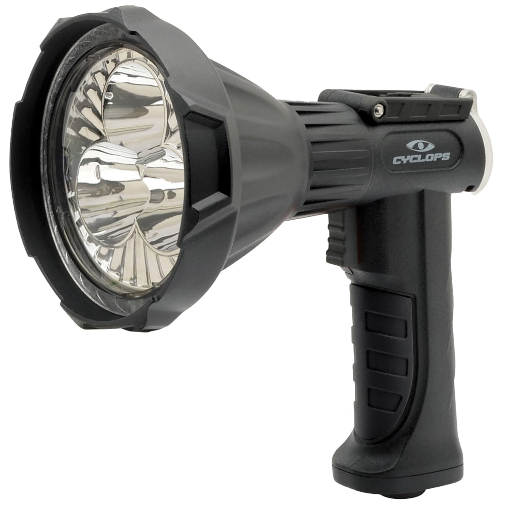 Cyclops RS 3-Light 4000-Lumen Spotlight, 50W, Black