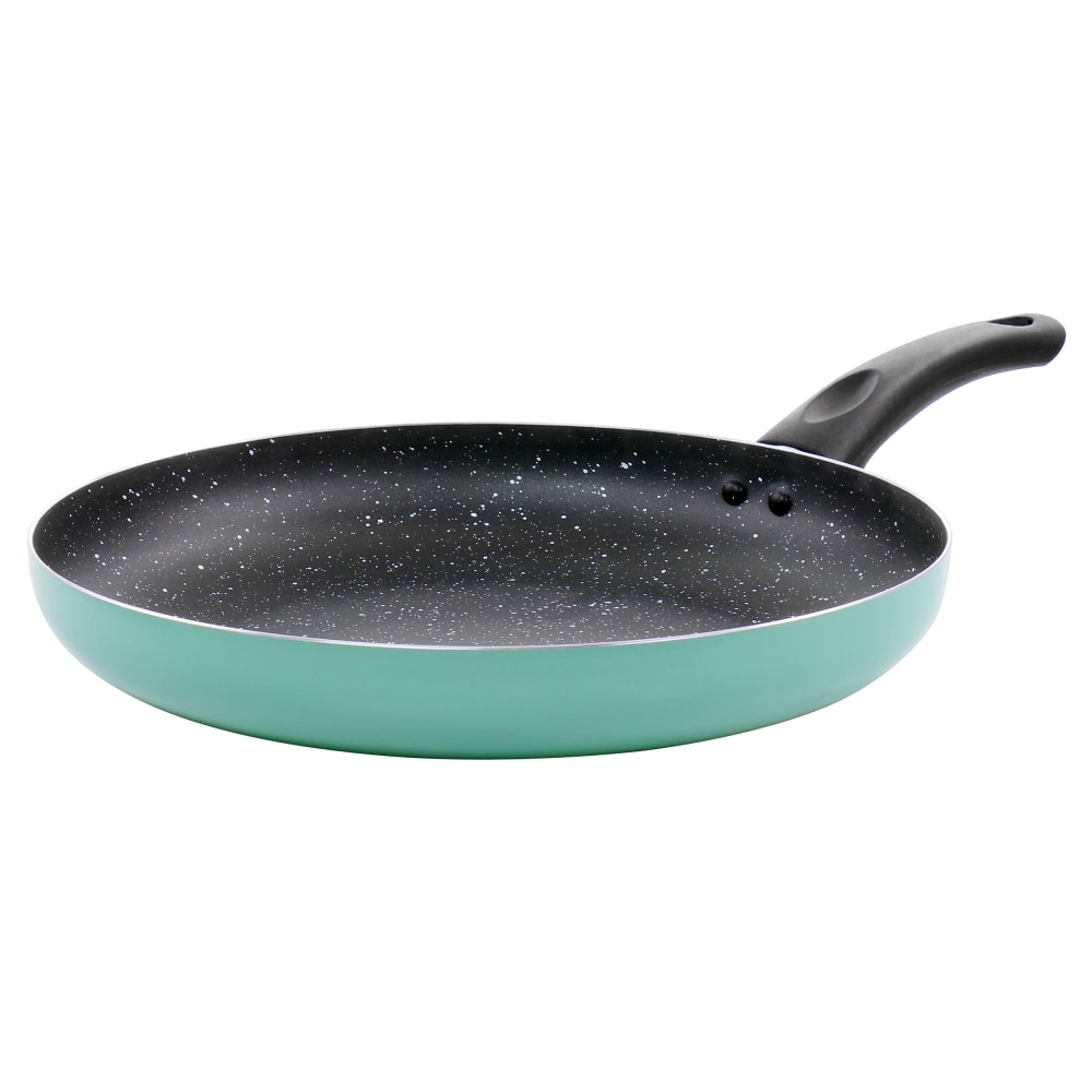 Oster Luneta Non-Stick Aluminum Frying Pan, 11-1/2", Teal