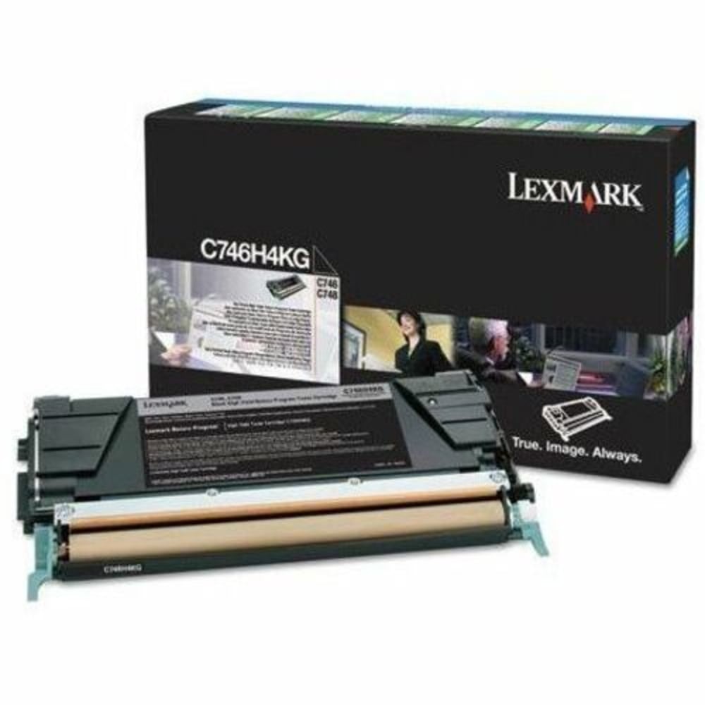 Lexmark High Yield Laser Toner Cartridge - Black