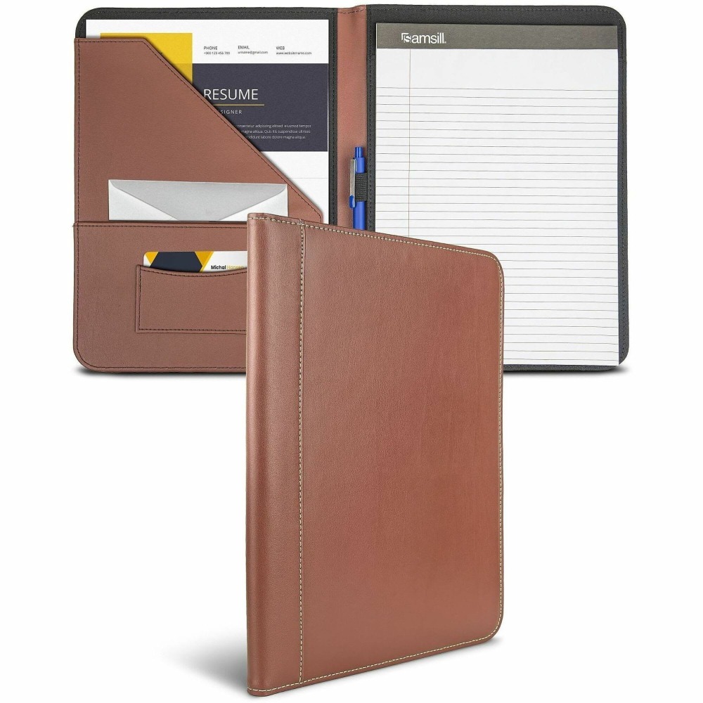 Samsill Letter Pad Folio - 8 1/2" x