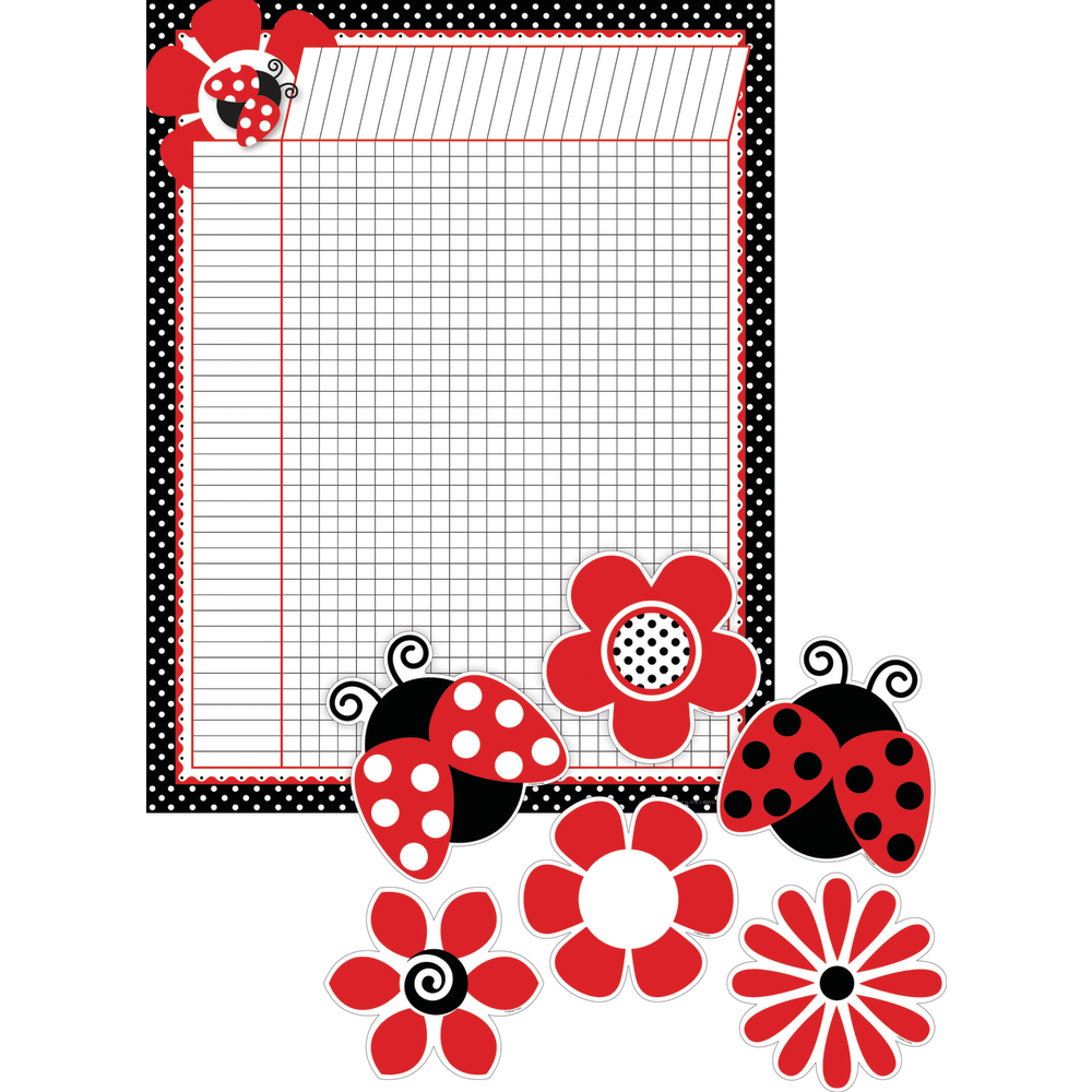Barker Creek Chart And Accent Set, 5 1/2"
