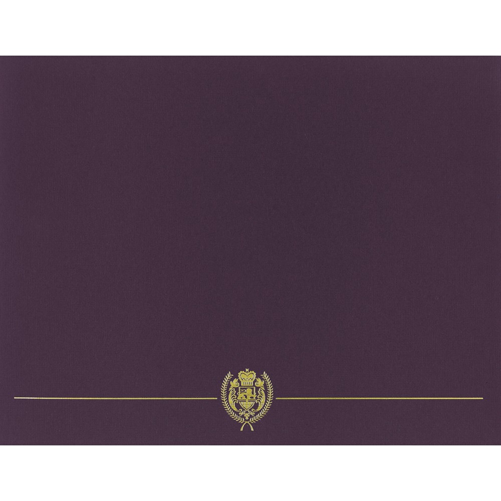 Great Papers! Classic Crest Certificate Covers, 12" x