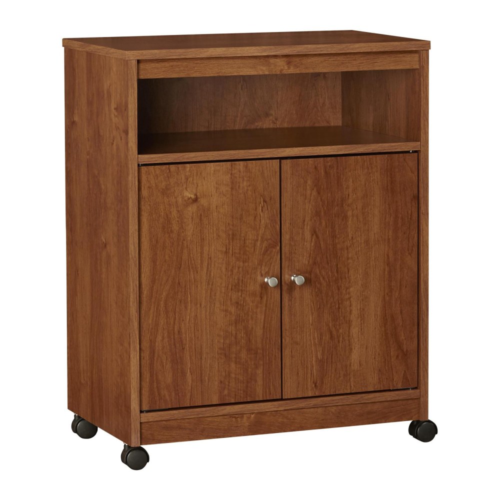 Ameriwood™ Home Landry Microwave Cart, With Cabinet, 30"H