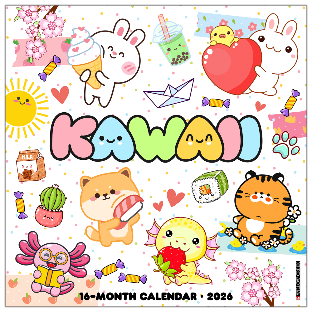 2026 Willow Creek Press Art & Design Monthly