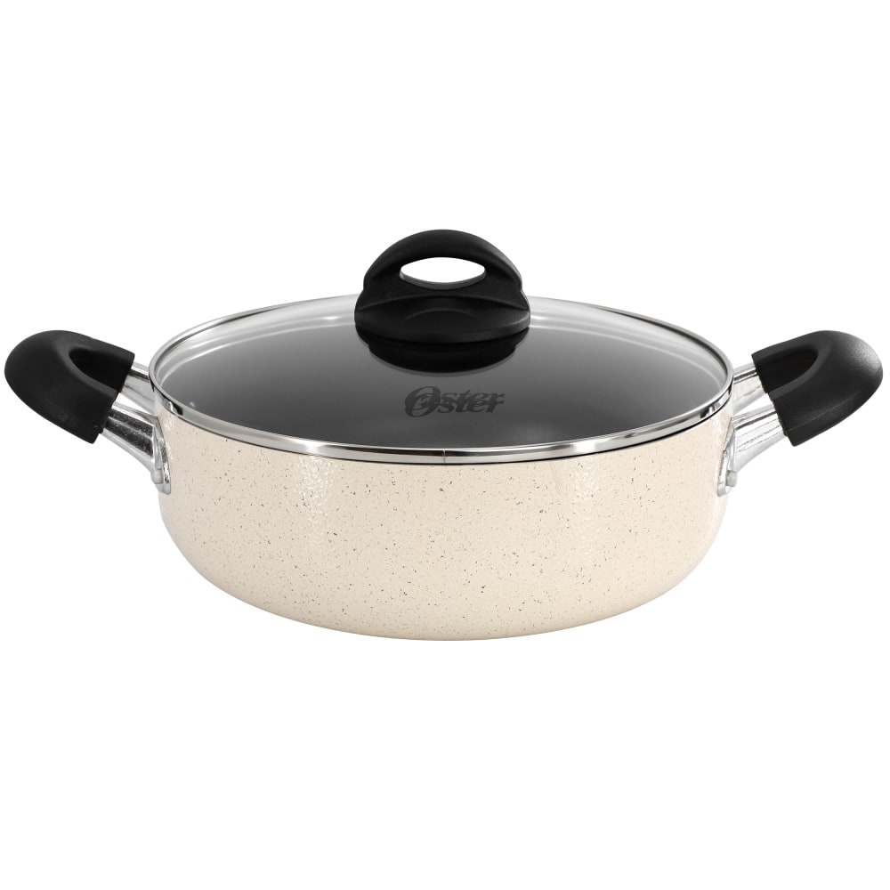 Oster Clairborne Aluminum Nonstick Caldero With Lid, 3.6