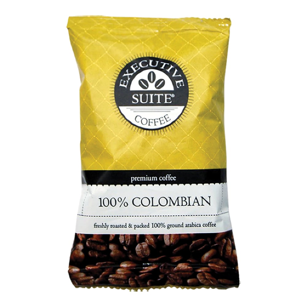 Executive Suite® Coffee Single-Serve Coffee Packets, 100%