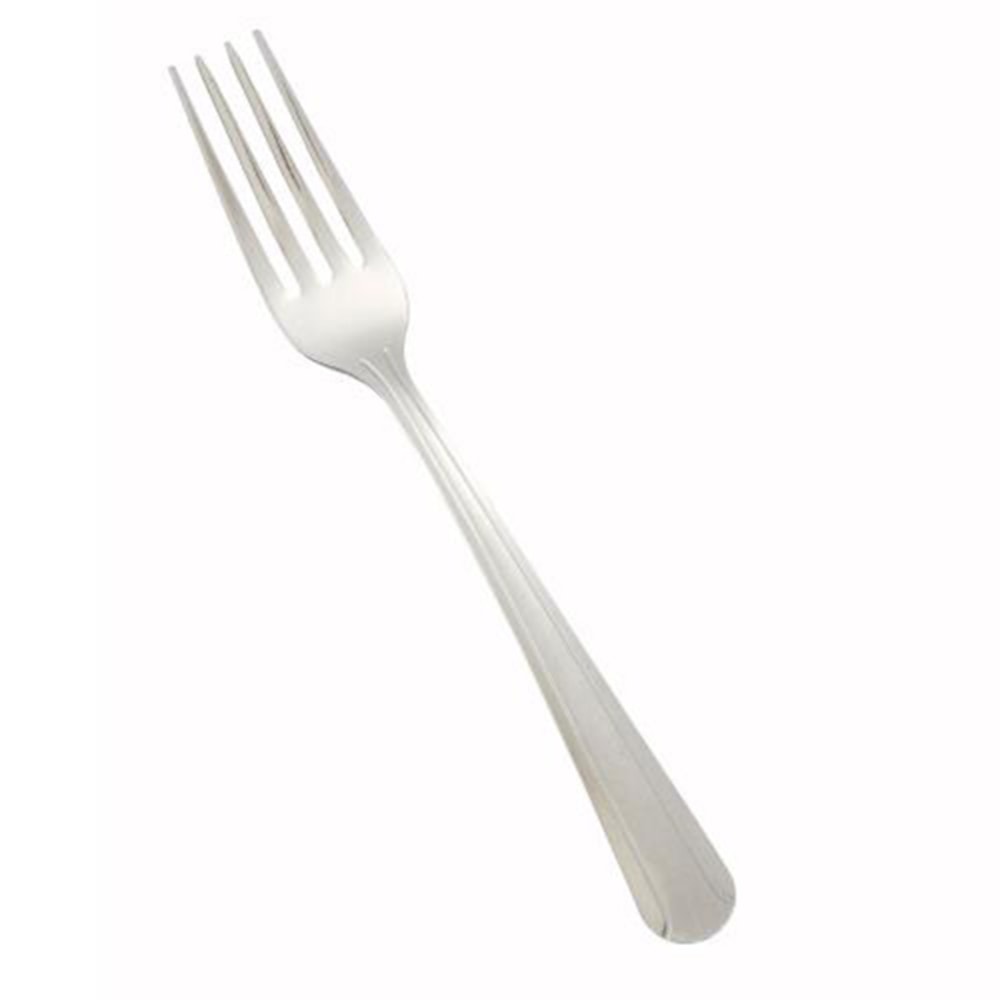 Winco Dinner Forks, 7", Dominion Pattern, Silver, Pack