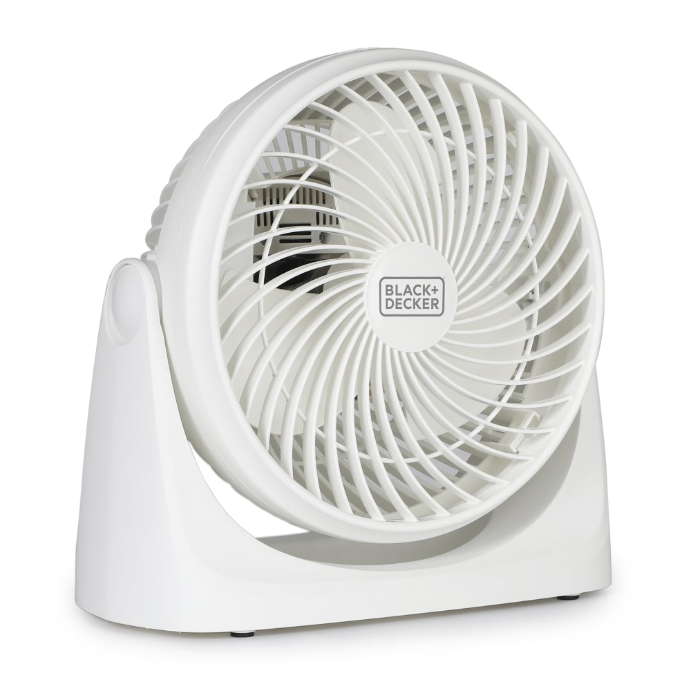 Black+Decker 3-Speed Portable Turbo Table Fan With Adjustable