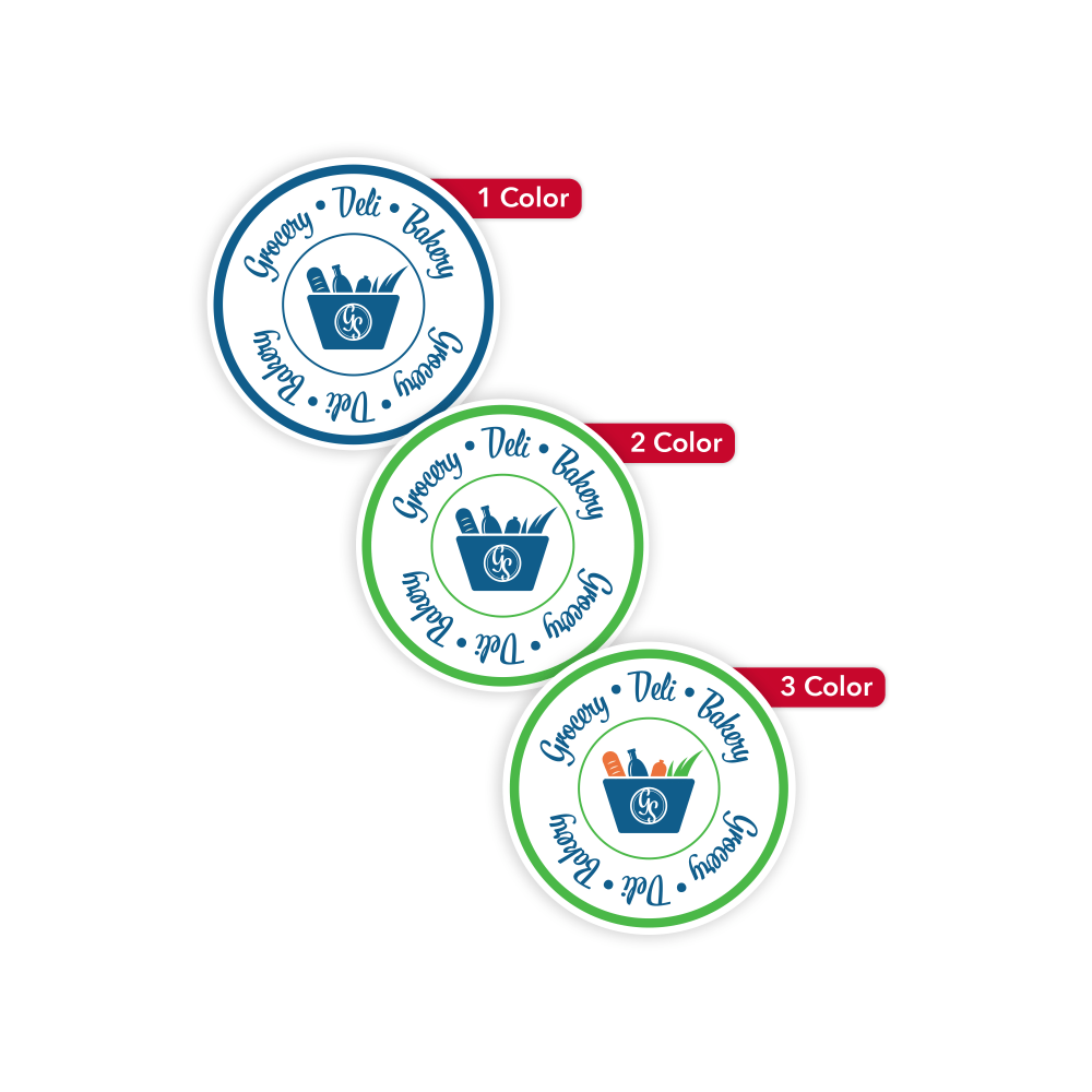 Custom Printed Outdoor Weatherproof 1-, 2- Or 3-Color