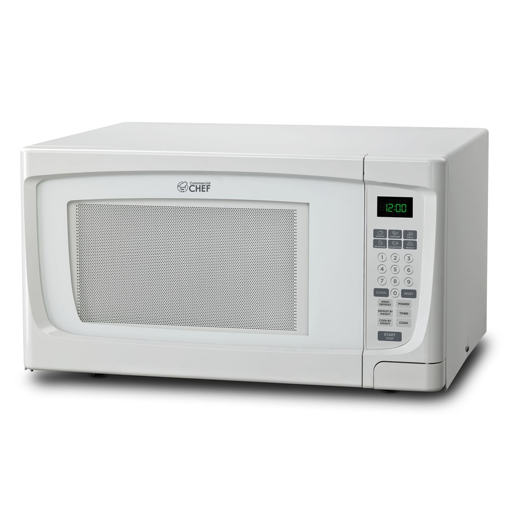 Commercial Chef 1.6 Cu. Ft. Counter-Top Microwave, White