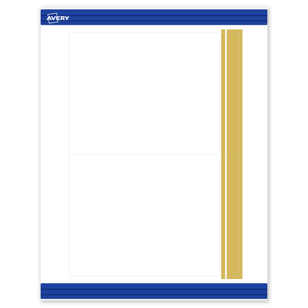 Avery® Printable Invitation Cards With Sure Feed®,