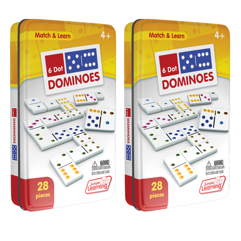 Junior Learning Dot Dominoes, 1st Grade, Pack Of