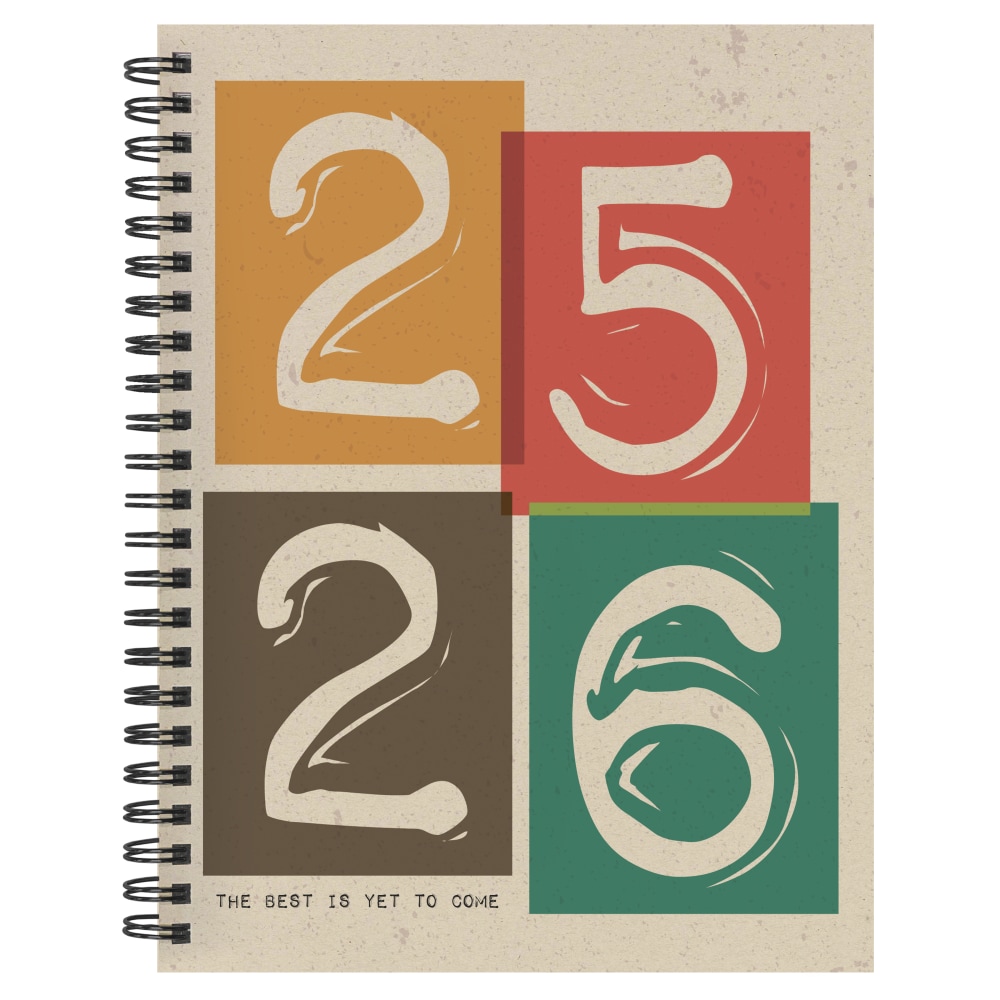 2025-2026 TF Publishing Medium Weekly/Monthly Planner, 6-1/2” x