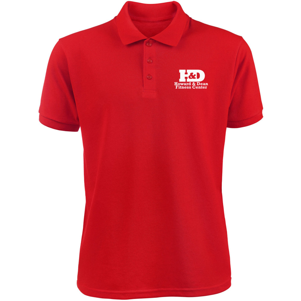 Custom Screen-Printed Men&#x27;s 50/50 Polo Shirt